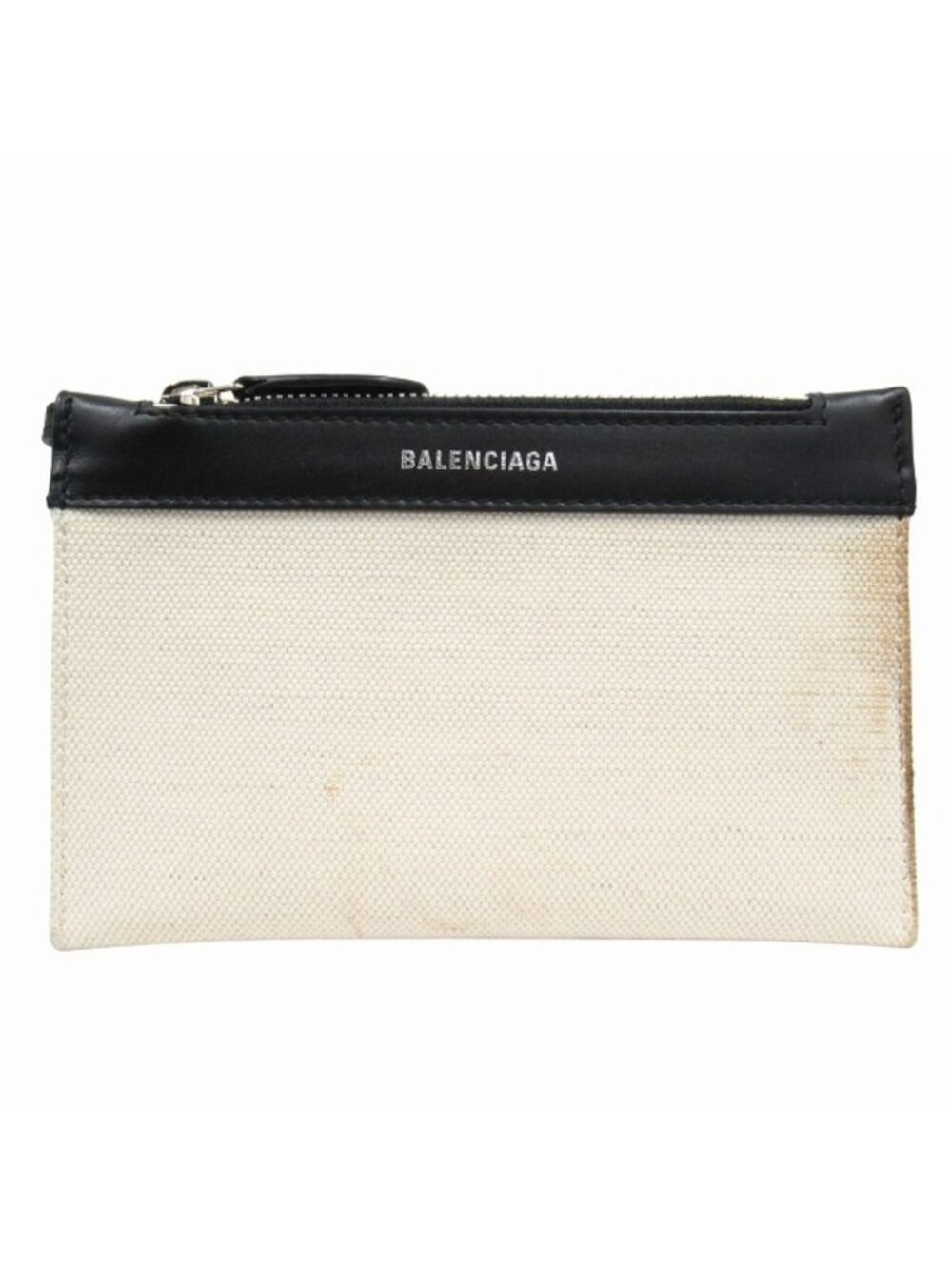 ★SOLD★ Balenciaga Cabas XS 2-Way Shoulder Hand Bag Canvas Leather Logo Natural - Picture 6 of 9